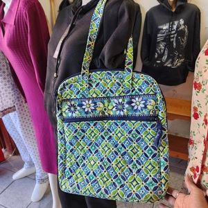 Vera Bradley Daisy Daisy Shoulder Bag / Laptop Bag -